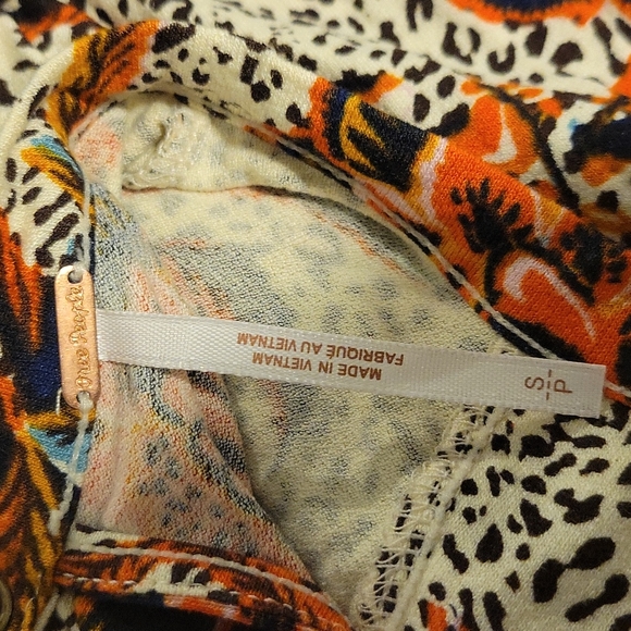 Free People floral animal print top - Picture 5 of 5